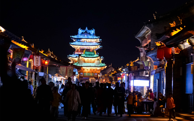 古县城夜场门票多少钱 古县夜景