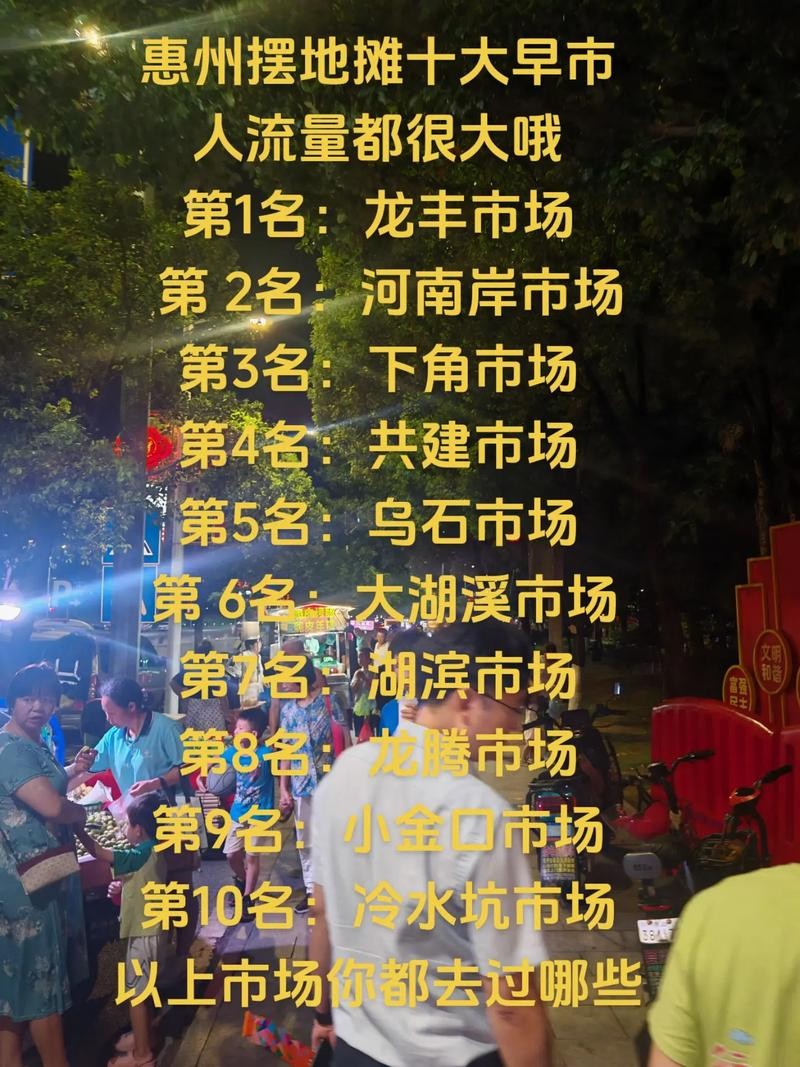 惠州夜场摆地摊怎么样啊 惠州夜场摆地摊怎么样啊最近